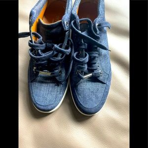 Jimmy Choo denim sneakers
